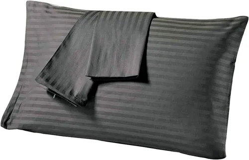 Vista 11 de Comfort Beddings Juego de 4 fundas de almohada estándar, 100% algodón orgánico de 600 hilos, fundas de almohada de algodón rosa rubor, fundas