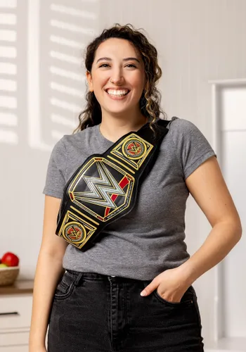 Vista 6 de Cangurera de Cinturón de Campeón WWE Multicolor