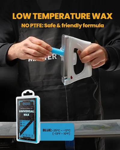 Vista 5 de OutdoorMaster Ski Snowboard Tuning and Waxing Kit with Waxing Iron