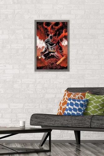 Vista 2 de Trends International DC Comics Batman - Póster de pared de Batman con huesos