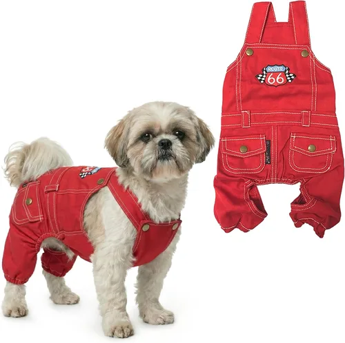 Vista 79 de Parisian Pet Camisa para perro de Amazonia - Ropa de algodón para perros pequeños - Elegante traje tropical para perros - Ropa ligera y suave