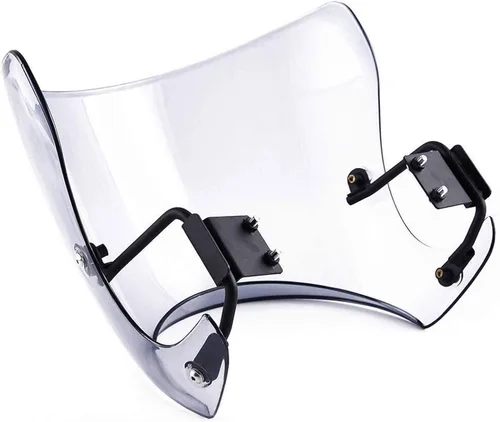 Vista 4 de Parabrisas de motocicleta compatible con Kawasaki Z900RS Cafe Racer 2018-2020 Z 900 RS Motocycle Part Smoke Z 900RS Parabrisas carenado deflector