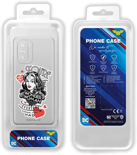 Vista 2 de ERT GROUP Funda de teléfono móvil para Xiaomi MI 11i / Redmi K40/K40 PRO/Poco F3 / F3 PRO original y con licencia oficial DC patrón Wonder Woman 014