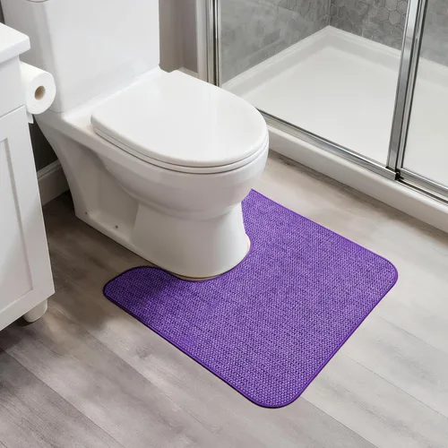 Vista 20 de Tapete de baño ultrafino, con base de goma, antideslizante, secado rápido, lavable a máquina, pelo bajo, absorbente, para ducha exterior, fregadero