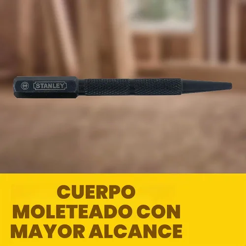 Vista 3 de STANLEY Perforador de clavos, acero, juego de 3 piezas (58-230)