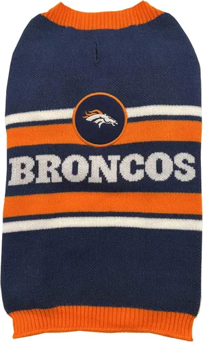 Vista 7 de Pets First NFL Buffalo Bills Suéter para Perros, Talla Extra Pequeña. Suéter Tejido Cálido y Acogedor con Logo del Equipo NFL, Mejor Suéter