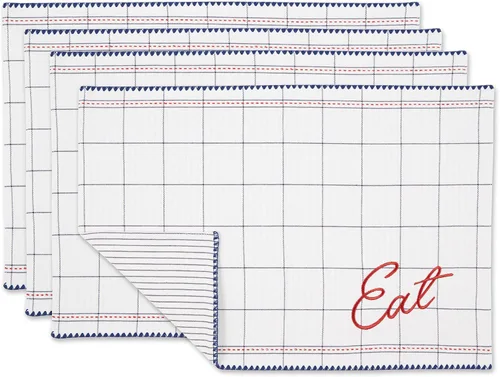 Vista 11 de DII What's Cookin' Collection - Camino de mesa reversible, 14 x 72 pulgadas, Bon Appetit