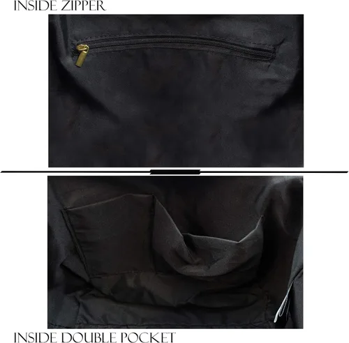 Vista 6 de Harry Potter - Bolso de mano de diseñador Hogwarts Houses para mujer con asa superior