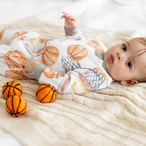 Vista 157 de Burt's Bees Baby - Pijama de una pieza para bebé, mameluco para dormir y jugar, algodón 100% orgánico, cremallera frontal
