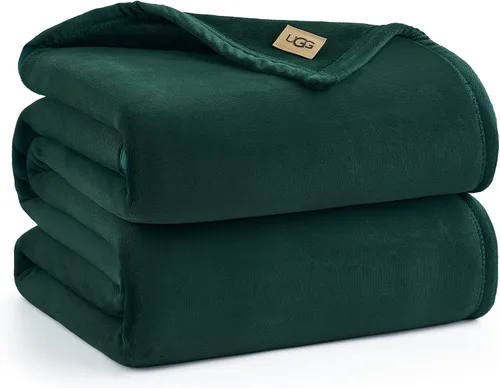 Vista 57 de UGG Coco - Manta acogedora para sofá y cama, 50 x 70 pulgadas, color negro (tinta)