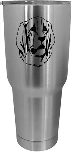 Vista 228 de Cairn Terrier - Vaso grabado con temática de perro, 30 onzas