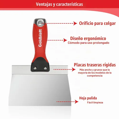 Vista 5 de Goldblatt - Juego de cuchillos de acero inoxidable (5 piezas)