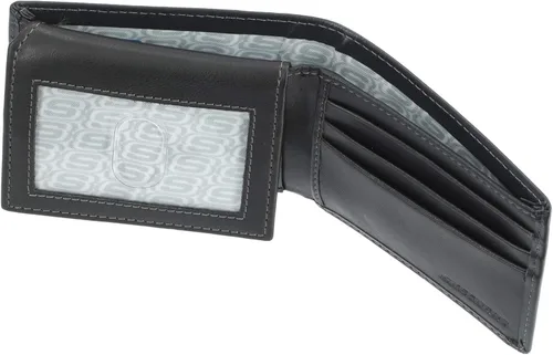 Vista 3 de Skechers Men's Passcase RFID Leather Wallet with Flip Pocket