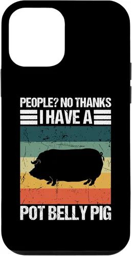 Vista 12 de iPhone 15 Pot Belly Pig Toys Food Supplies Pot Belly Pig Owner Case