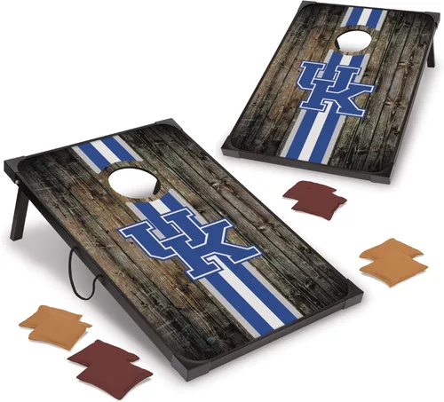 Vista 24 de Wild Sports NCAA Direct Print MDF Cornhole Board Set, 8 Bean Bags