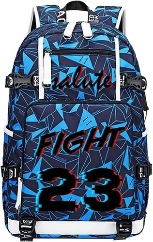 Vista 7 de Basketball Player 23 Multifunction Backpack Travel Daypacks Fans Laptop Bag For Men Wome