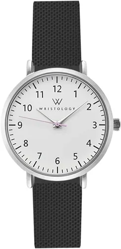 Vista 15 de Wristology 2 tamaños – Correa de reloj con números intercambiable de silicona de cambio fácil – esfera analógica de lectura fácil con segundero