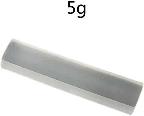 Vista 5 de 5 piezas de plástico polimorfo, plástico moldeable, se derrite en agua caliente para hacer joyas, suministros de arte de resina, tiras termoplásticas
