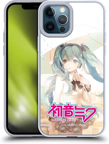 Vista 35 de Head Case Designs Licencia Oficial Hatsune Miku Gráficos Lindos Carcasa de Gel [Protección de Grado Militar] Compatible con Apple iPhone 7