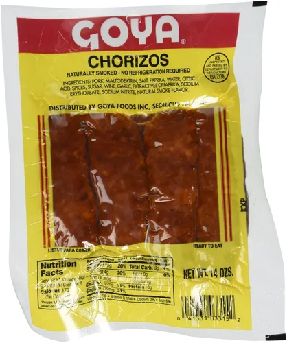 Vista 6 de Goya Foods Chorizo, 3.5 onzas (paquete de 16)