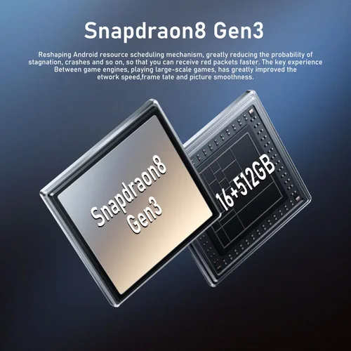 Vista 7 de VSQAOF Teléfono desbloqueado 16PROMA X, teléfono inteligente de 16+512 GB, Android 14.0, batería de larga duración 7000 mAh, pantalla de 6.99