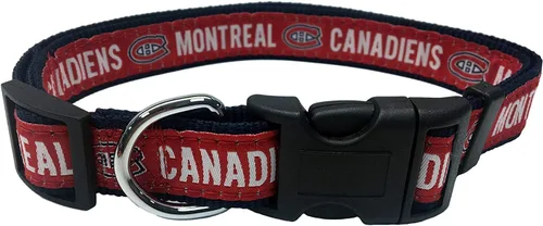 Vista 54 de Collar Pets First NHL para perros y gatos. ¡Ajustable, lindo y elegante! ¡El collar definitivo para fanáticos del hockey! Pittsburgh Penguins