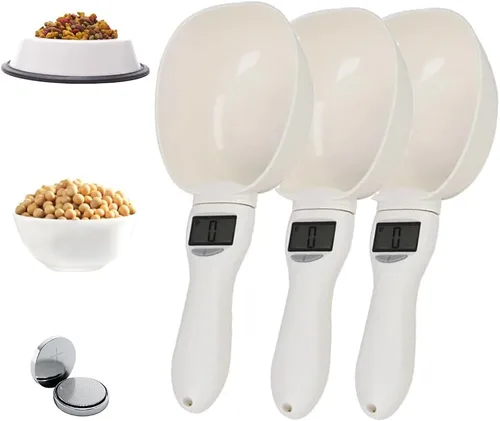 Vista 10 de Cuchara medidora digital, escala de medición de alimentos 2024 con pantalla LCD, cuchara de medición digital de alta precisión de 28.22 oz/0.04 oz