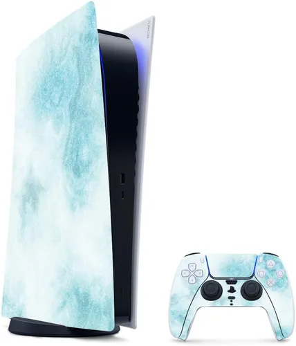 Vista 80 de MightySkins - Skin para juegos con purpurina brillante para PS5 y PlayStation 5, ágata amatista, acabado duradero con purpurina de alto brillo