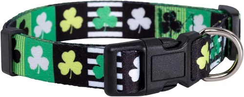 Vista 33 de Native Pup Collar de Perro con Bandera Americana - Rojo, Blanco y Azul - Collares Patrióticos para el 4 de Julio, EE.UU. - Ajustable para Perros