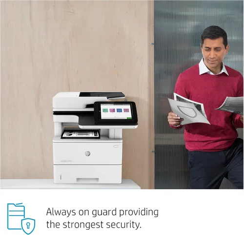 Vista 4 de HP LaserJet Enterprise MFP M528dn Impresora monocromática todo en uno con Ethernet integrado e impresión de 2 caras (1PV64A)