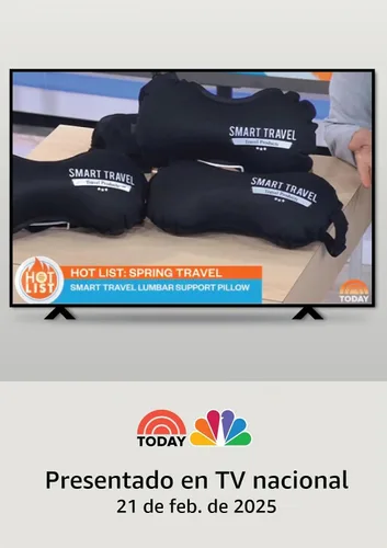 Vista 2 de Almohada de viaje inflable de viaje SMART para asiento de avión