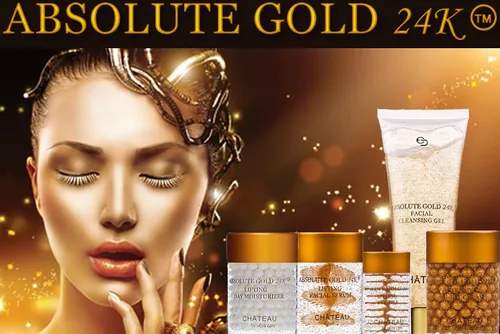 Vista 7 de Absolute Gold 24K GOLD PETAL TONER FACIAL - SUERO FACIAL LIFTING (Pack 2). ORO DE 24 KATS, COLÁGENO, ÁCIDO HIALURÓNICO, PÉPTIDOS. Para todo