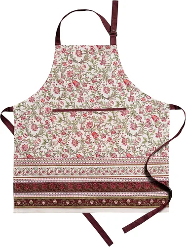 Vista 958 de Maison d' Hermine Delantales para mujer con bolsillo, 100% algodón (27.50 x 31.50 pulgadas)