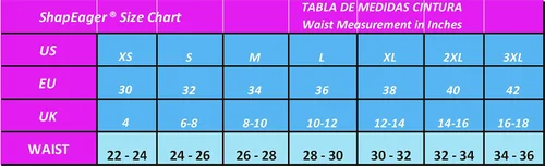 Vista 4 de Faja Reductora Mujer ideal elevación y acento de la zona de glúteos corsé Colom