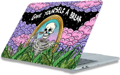 Vista 28 de Funda compatible con MacBook Air de 15 pulgadas M5 M4 M3 M2 2023 Negro (Black Lace)