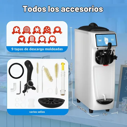 Vista 10 de Máquina de helado GSEICE Soft Serve