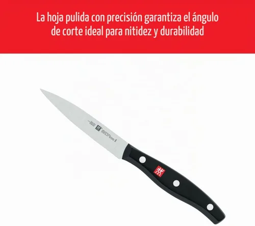 Vista 8 de ZWILLING Twin Signature - Cuchillo de pelar ultraafilado Friodur con hoja