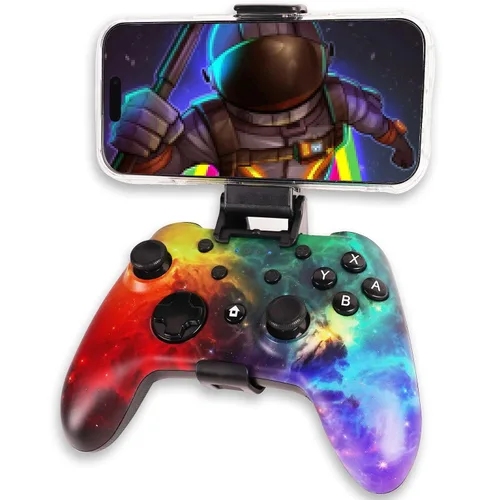 Vista 11 de Wzuicov Multi-Platform Game Controller with RGB & Dual-Mode Bluetooth & Wired Connection, Wireless Gamepad for Switch/Switch 2/iOS/Android/PC/TV