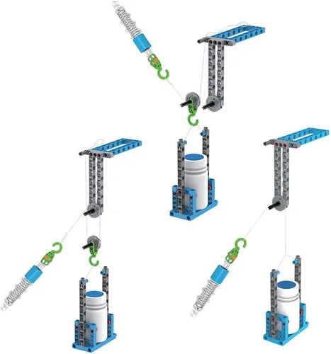 Vista 10 de Thames & Kosmos Kit de Experimentación Científica y Construcción de Modelos de Máquinas Simples, Introducción a la Física Mecánica, Construye 26