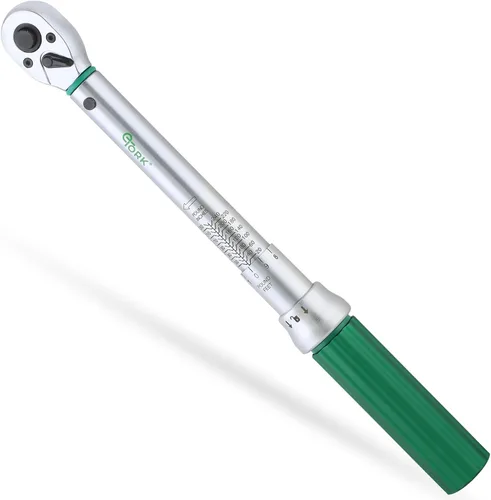 Vista 10 de eTORK Llave dinamométrica de 1/4 con sistema de bloqueo magnético, llave dinamométrica de pulgada-libra (5-50 in-lb) (0.6-5.6 Nm), precisión