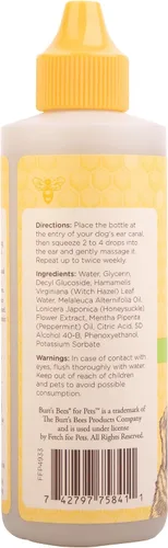 Vista 8 de Burts Bees Solución para limpieza de oídos para perros , paquete de de 1