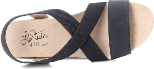 Vista 6 de LifeStride Sandalias de cuña Mexico para mujer