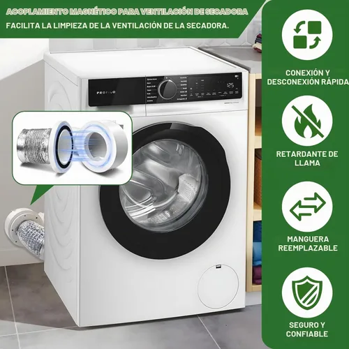 Vista 7 de Kit de acoplamiento magnético de ventilación para secadora DV90 sello