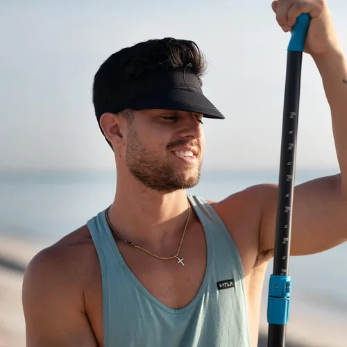 Vista 7 de niphean Remo de kayak de 4 piezas, paletas de tabla de remo ajustables, pala ligera de SUP, accesorios de tabla de remo desmontable con eje