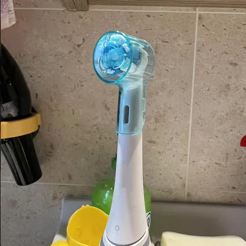 Vista 5 de Funda para cepillo de dientes eléctrico para Oral B, tapa de cabeza de cepillo de dientes, protector a prueba de polvo