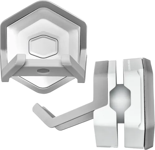 Vista 10 de Cooler Master MasterAccessory GEM - Almacenamiento de juegos de montaje multisuperficie magnetizado blanco para juegos, periféricos, mandos