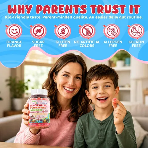 Vista 9 de Gomitas Para Clean para niños de 4 años y adultos, apoyo suave