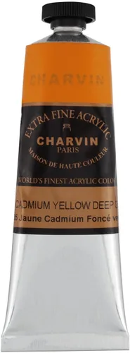 Vista 145 de Charvin Pintura acrílica profesional extrafina – verde absenta, tubo de 2.1 fl oz, pigmentos de triple fresado, resistente a la luz, pinturas