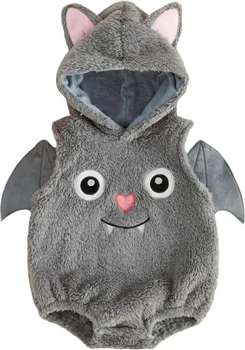 Vista 7 de Baby Halloween Costume Spider Dragon Bat Costume for Boys Girls Dargon negro
