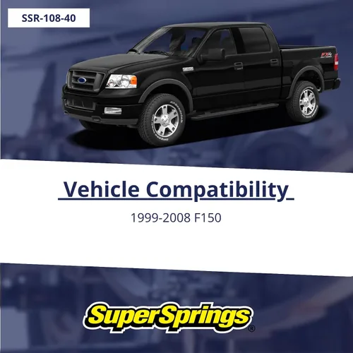 Vista 2 de SuperSprings SSR-108-40 SumoSprings Trasero para Ford F-150, Azul
